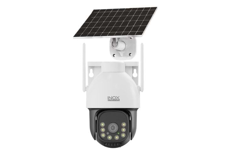 INOX-X12 4G AOV eSIM Black Light Gece Renkli Solar Kamera