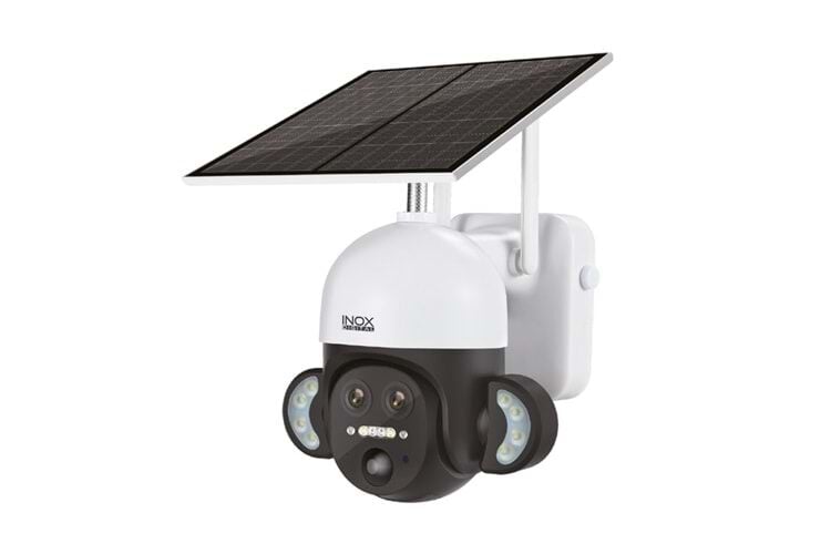 INOX-235 4G Çift Lens 12X Digital Zoom Solar Panelli PTZ Kamera