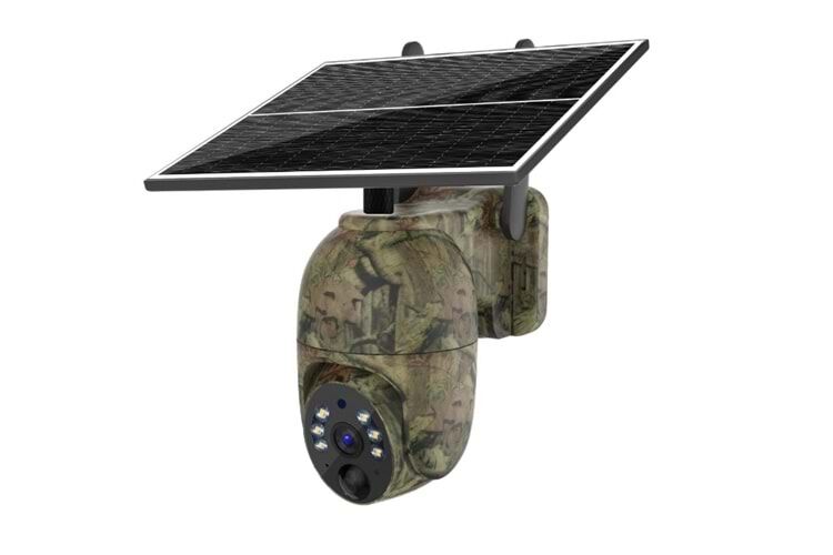 INOX-229 4G Kamuflajlı Solar Panelli Mini PTZ Kamera