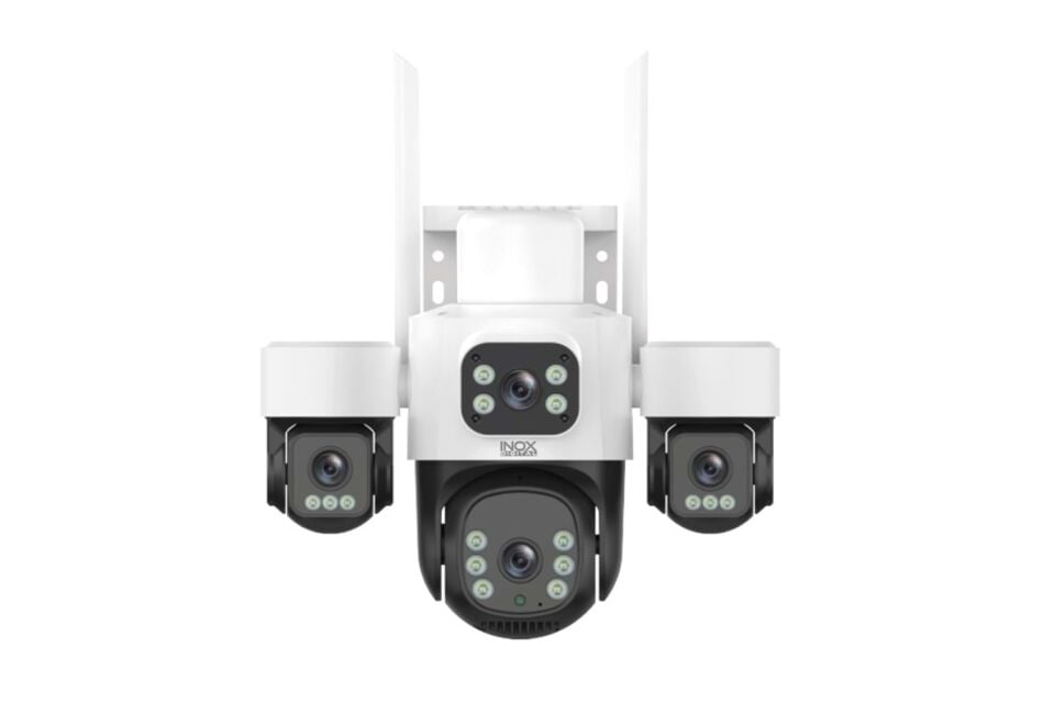 INOX-X114 Dört Lensli WiFi PTZ Kamera (4x3MP)