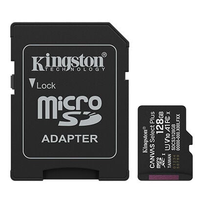 Kingston Canvas Select Plus 128GB MicroSD Kart (150MB/s)
